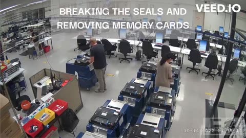 AZ Election Officials Illegally Break Sealed Voting Machines Reprogram Memory Cards & Reinstall
