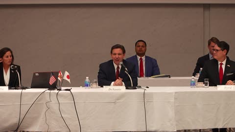 Governor DeSantis Delivers Remarks at Japanese Business Roundtable
