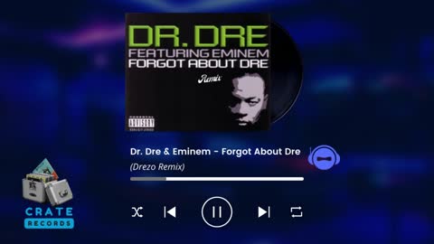 Dr. Dre & Eminem - Forgot About Dre (Drezo Remix) | Crate Records