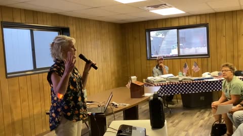 Election Truths Presentation in McPherson County 08-03-2023