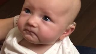 Baby's Face When Hearing For First Time Will Melt Your Heart
