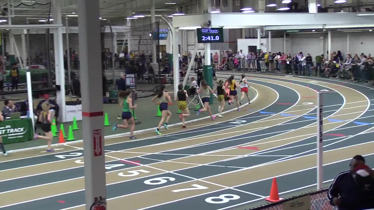20190208 NCHSAA 3A State Indoor Track & Field Championship Girls