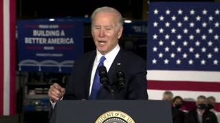 Biden: "The time of losing is over. It's over, over, over, over."
