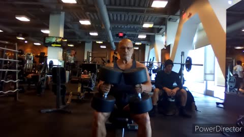 A little workout at 69