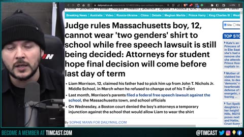 Judge BANS Kid From Claiming There Are Only 2 Genders on Shirt At School, SUE THEM BACK