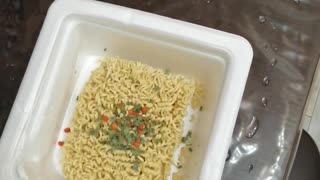 Delicious instant noodles.