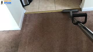 Satisfying Carpet Cleaning 😍- Steam Cleaning Heavily Soiled Carpets