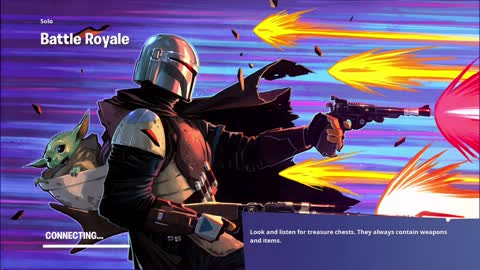 Playing As The Mandalorian in Fortnite