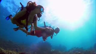 Scuba diving, diving