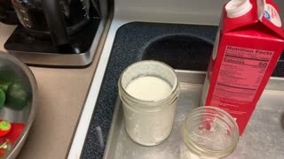 How to make homemade sour cream.
