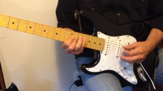 Guitar Lesson /Tutorial - Jimi Hendrix - The Wind Cries Mary - Solo version 2