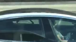 Tesla Driver Falls Asleep While On Highway