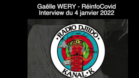 Interview de Gaëlle Wéry - Radio Djido - 4 janvier 2022