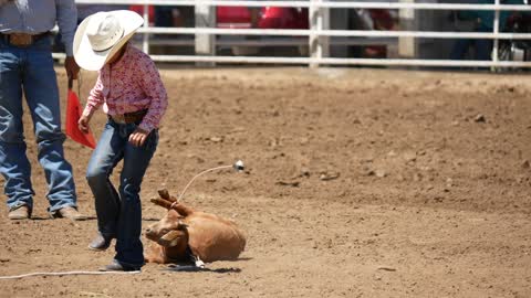 Footage Of Youth Rodeo in Sundance Wyoming