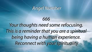 Angel numbers 666