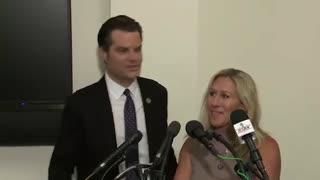 Matt Gaetz and Marjorie Taylor Greene Expose the Truth About January 6 (FULL PRESS CONFERENCE)