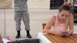 Military Wife Reunited with Husband 😂😘❤️👍🙏