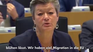 European Union Commissioner Ylva Johansson Calls For More Illegal Migrants