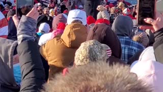 President Trump Dancing Iowa Rally 11-2-2020