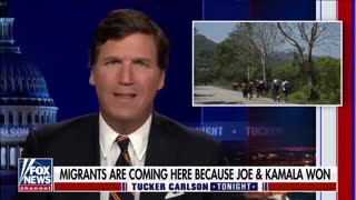 WATCH: Tucker Carlson Exposes Biden Administration's Corrupt Immigration Crisis in Opening Monologue