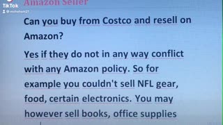 Can you buy from Costco and resell on Amazon?