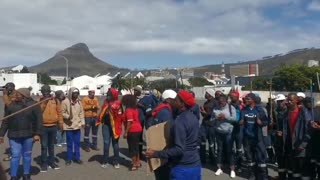 The EFF has joined the contract workers at the Milnerton refinery