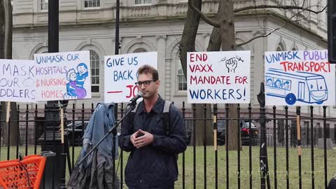No Mandates- No WEF Great Reset- NYC Protest Part 3