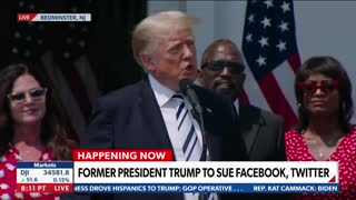 Trump announces lawsuit against Facebook, Google, and Twitter!