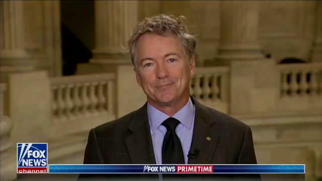 Senator Paul Joins FOX News Primetime to talk Fauci and the Attacks on Our Rights