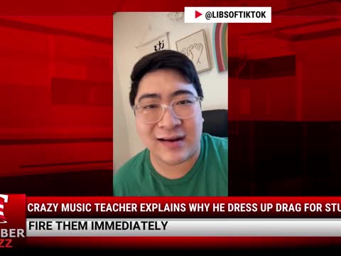 Watch: Crazy Music Teacher Explains Why He Dress Up Drag For Students