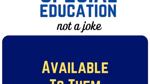 Available To Them | I Survived Special Education: Not A Joke