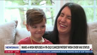 UPSETTING: 4-Year-Old Cancer Patient Denied Make-A-Wish Over Vax Status