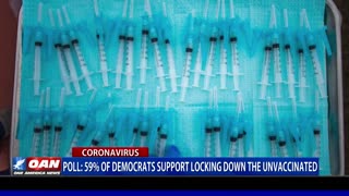 Poll: 59% of Democrats support locking down the unvaccinated