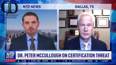 Dr. McCullough with Kevin Hogan: Medical Boards Pandemic Retaliation