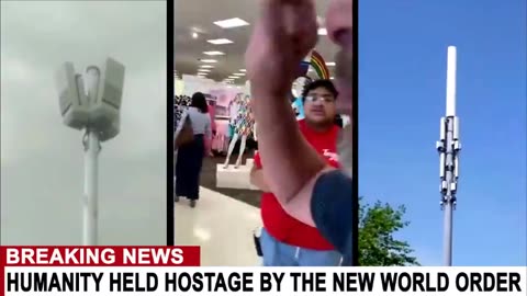TARGET CUSTOMER HIT WITH DIRECTED ENERGY WEAPON ON VIDEO...