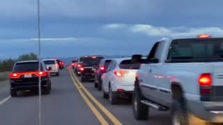 WATCH: Trump Arriving At Arizona Rally!