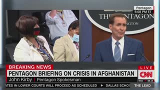 Reporter From Afghanistan Breaks Down In Tears, Forgets Her Question At Press Briefing
