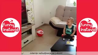 Funny home video compilation with babies and parents