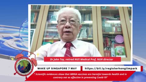 A message from Rev Dr John Tay for Wake Up Singapore.