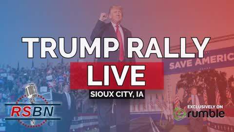 🔴 WATCH LIVE: President Donald J. Trump Holds Save America Rally in Sioux City, IA - 11/3/22