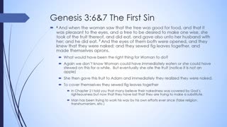 Journey Through the Bible - Genesis 3 Man fails the Test