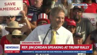Rep. Jim Jordan on Trump Live Rally in Wellington, Ohio
