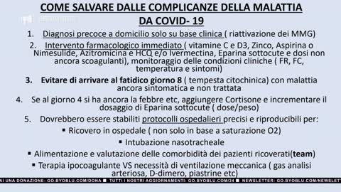 Cure domiciliari precoci e trattamenti ospedalieri - 1 convegno nazionale Roma