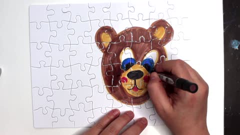 Doodle Bear Puzzle