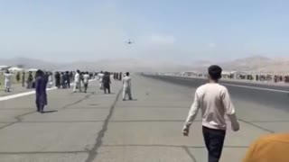 Afghans Plummet to Their Demise, Attempting To Flee the Incoming Taliban