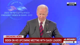 Biden: ‘The Reason I’m Going to Saudi Arabia ... Is to Promote U.S. Interest’