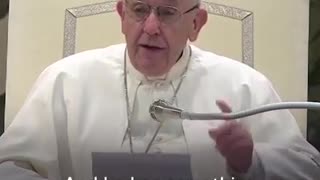 Mute boy interrupts Pope Francis