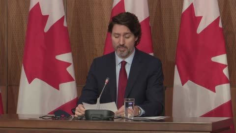 Prime minister justin Trudeau's message on covid-19 conditions