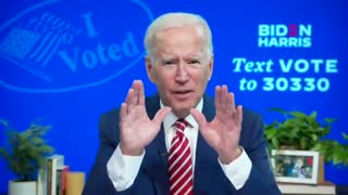 Joe Biden talks about Dominion Voting Machines