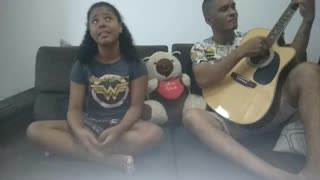Father and daughter duet song